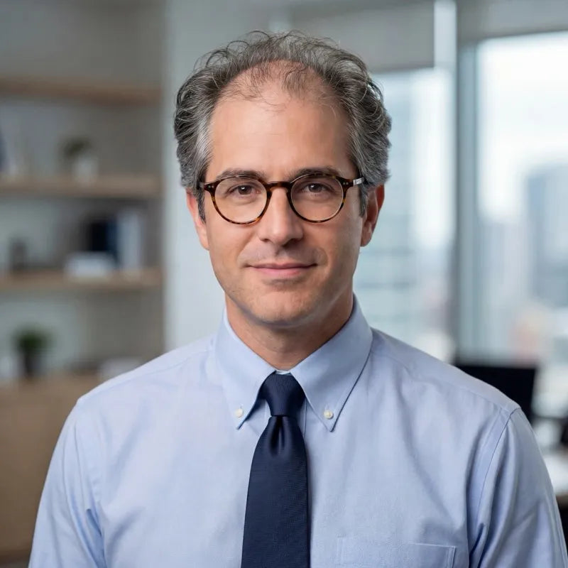 Before hair regrowth results - James R., 6 MONTHS