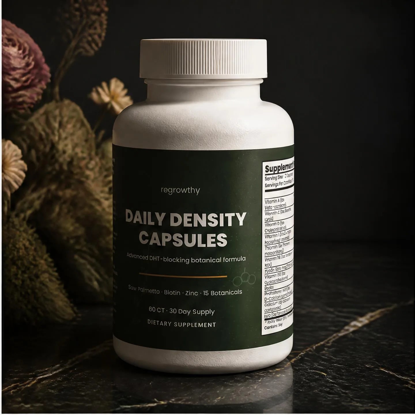 Daily Density Capsules label detail