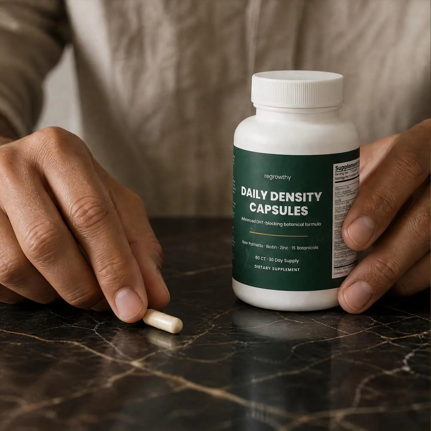 Taking a Daily Density Capsule
