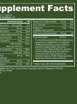 Density Pro supplement facts panel