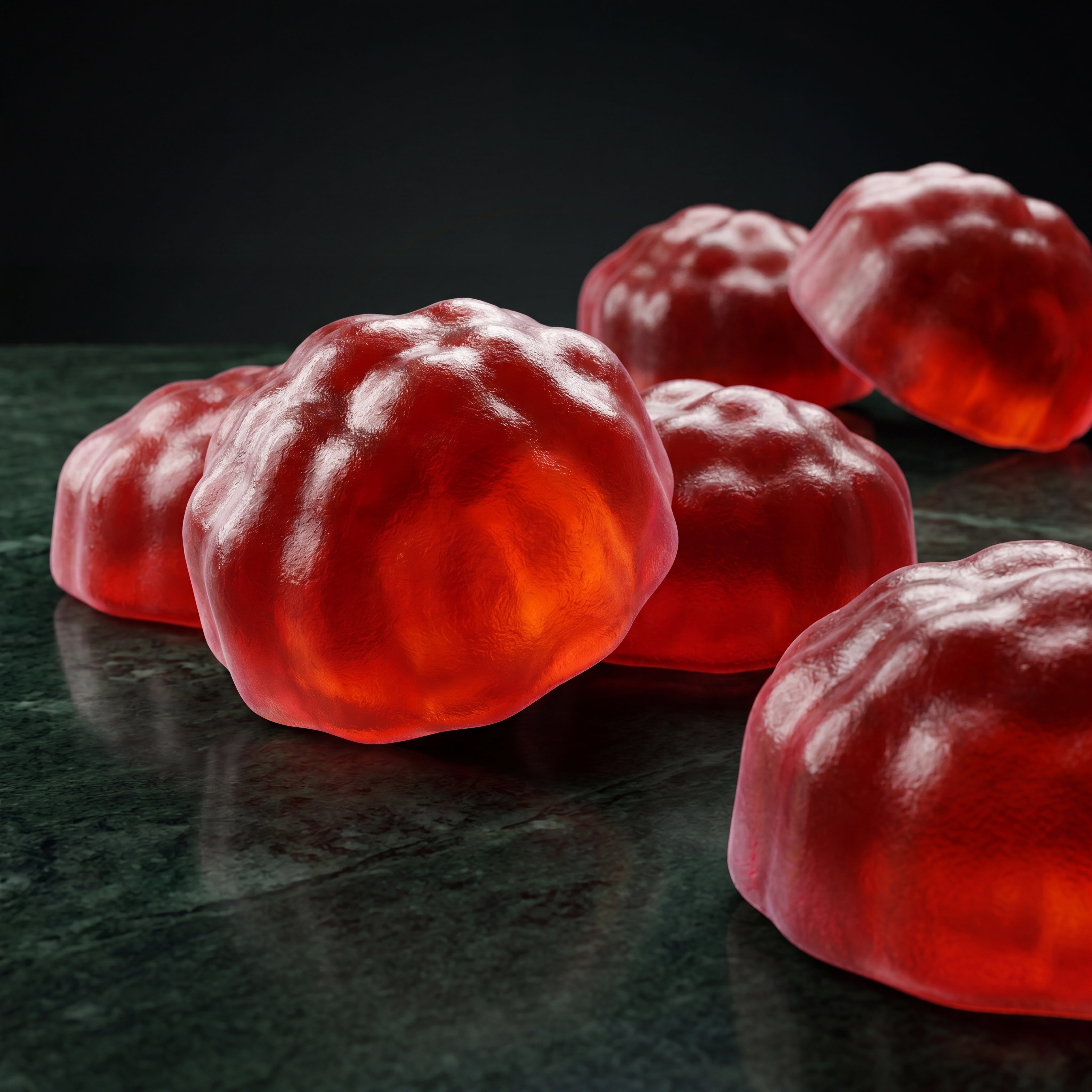 Daily Density Gummies macro shot